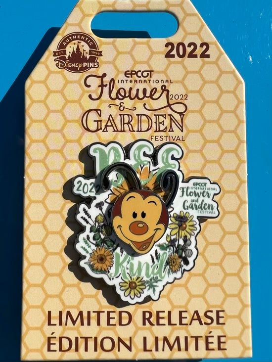 Epcot Flower & Garden Festival 2022 Limited Edition Spike Pin