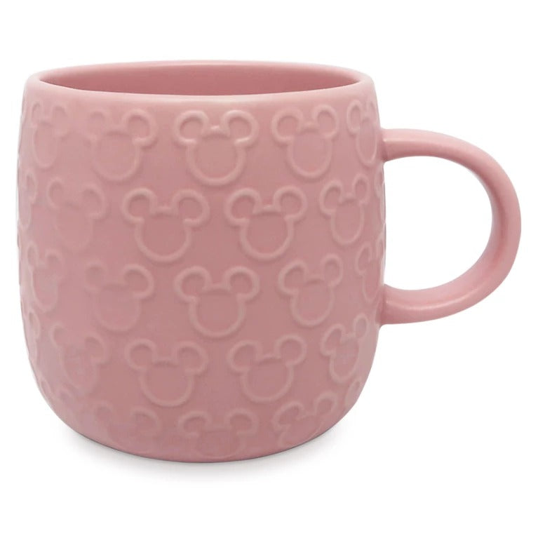 Mickey Mouse Raised Icon Mug – Pink