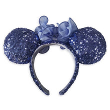 Cargar imagen en el visor de la galería, Minnie Mouse Sequined Ear Headband – Iris
