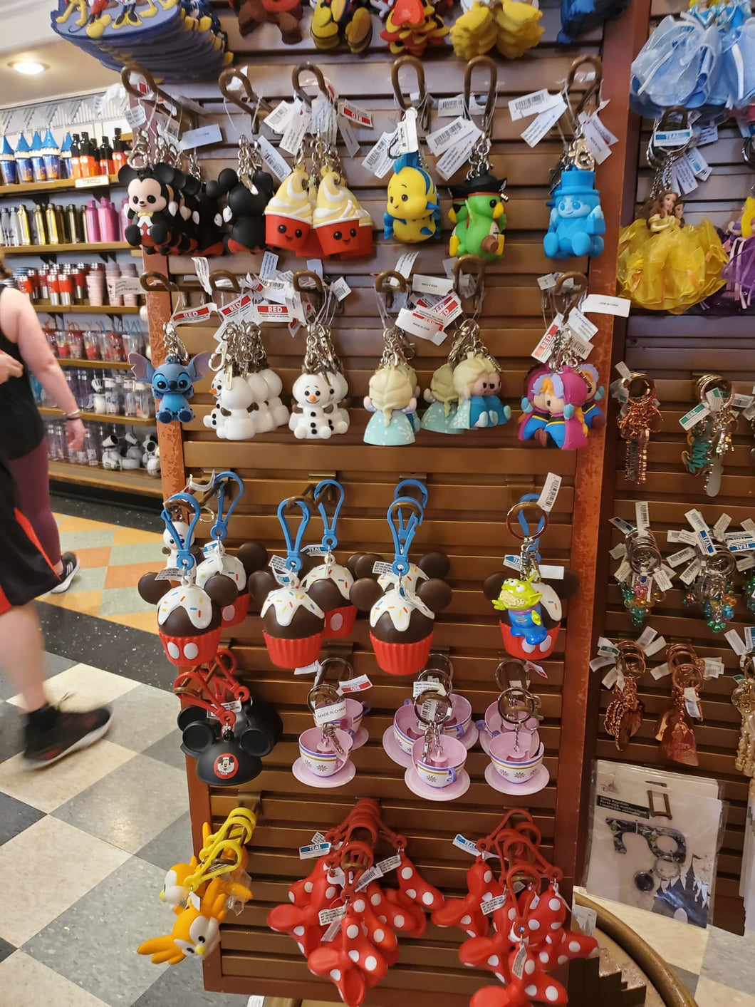 Disney Park Character Key Chain