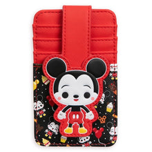 Load image into Gallery viewer, Mickey Mouse Disney Parks Food Icons Card Wallet
