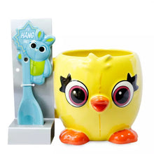 Cargar imagen en el visor de la galería, Ducky and Bunny Mug and Spoon Set – Toy Story 4
