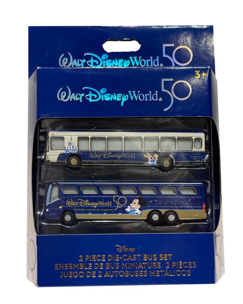 Disney 50th Anniversary Die-Cast Bus Set