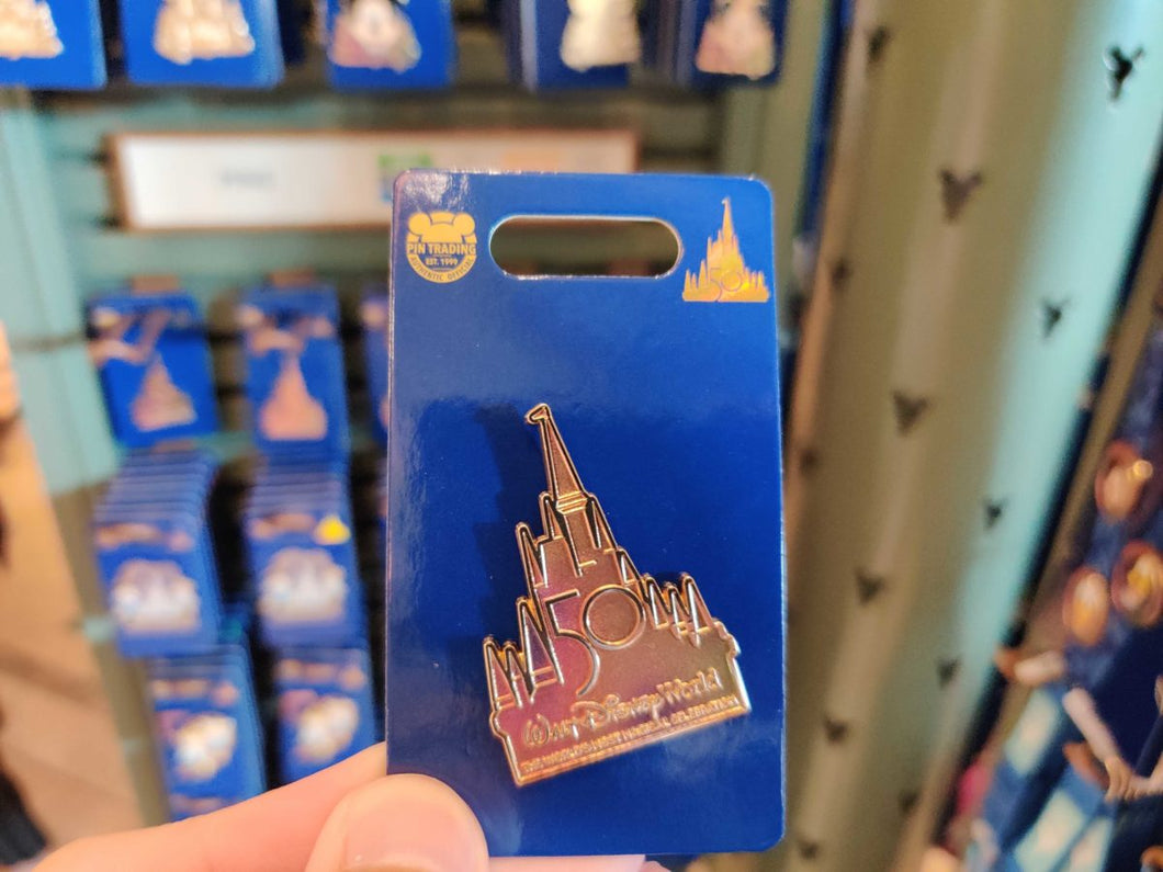 50th EARidescent Cinderella Castle Pin