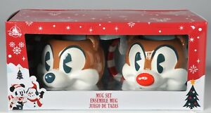 Disney Chip and Dale Holiday Mug Set