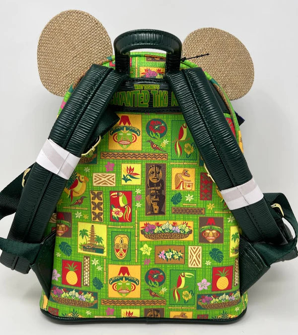 Mickey Mouse: The Main Attraction Enchanted Tiki Room Loungefly Mini  Backpack