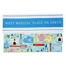 Cargar imagen en el visor de la galería, Disney Parks Most Magical Place Attractions Kitchen Towels Set

