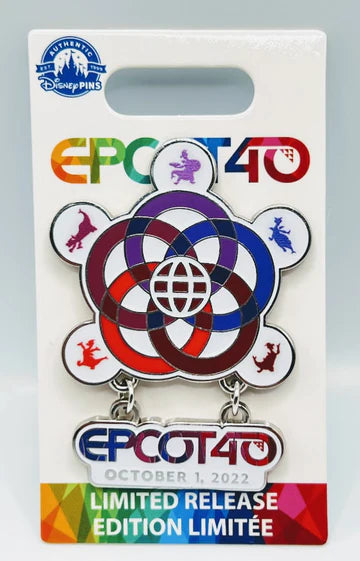 Figment Epcot 40th Anniversary Day of Limited Release Disney Pin