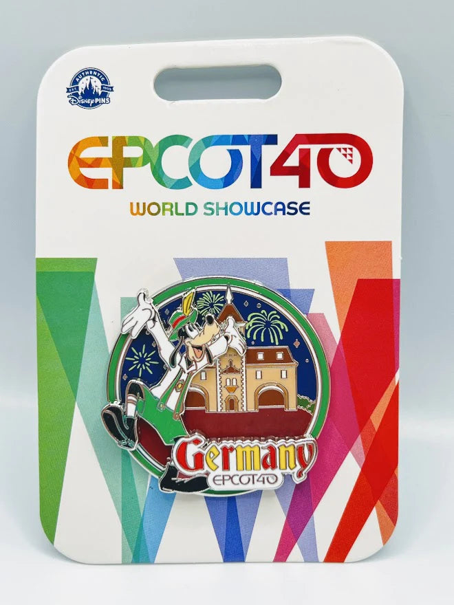 Germany Pavilion Epcot 40th Anniversary Limited Release Disney Pin