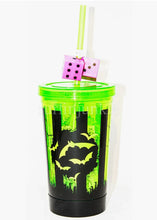 Load image into Gallery viewer, Disney Parks Oogie Boogie Bash Tumbler light Up Cup Dice Straw
