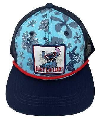 Disney Stitch “Just Chillax!” Baseball Hat for Adults