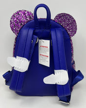 Cargar imagen en el visor de la galería, Disneyland Paris 30th Anniversary Sparkling Color Loungefly Disney Mini Backpack
