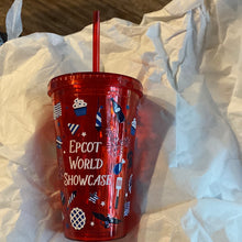 Cargar imagen en el visor de la galería, Epcot World Showcase Tumbler with straw
