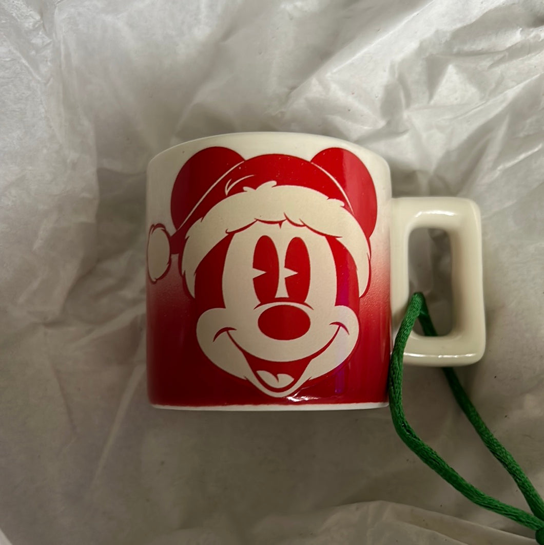 Mickey Starbucks Mug Ornament