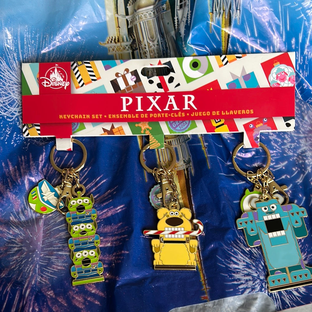 Pixar Keychain Set