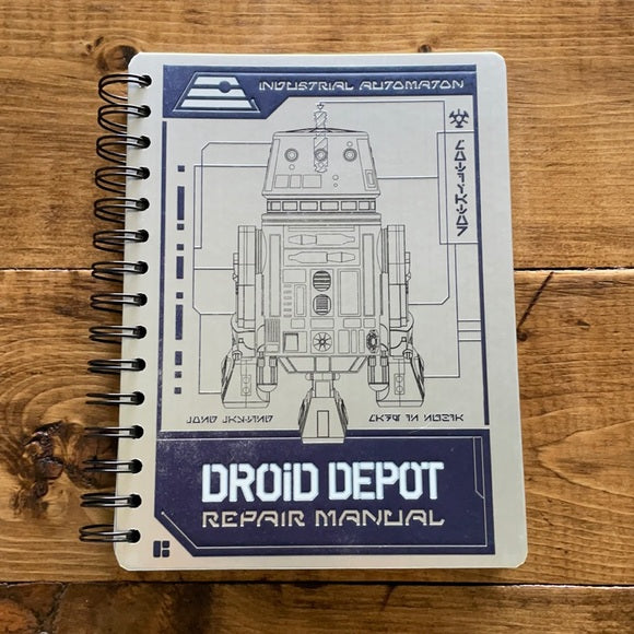 Star Wars Droid Depot Repair Manual Notebook