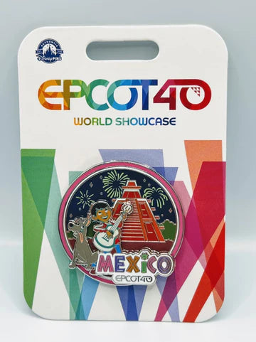 Mexico Pavilion Epcot 40th Anniversary Limited Release Disney Pin