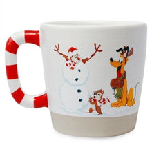 Load image into Gallery viewer, Disney Mickey &amp; Minnie Lodge Christmas Mug

