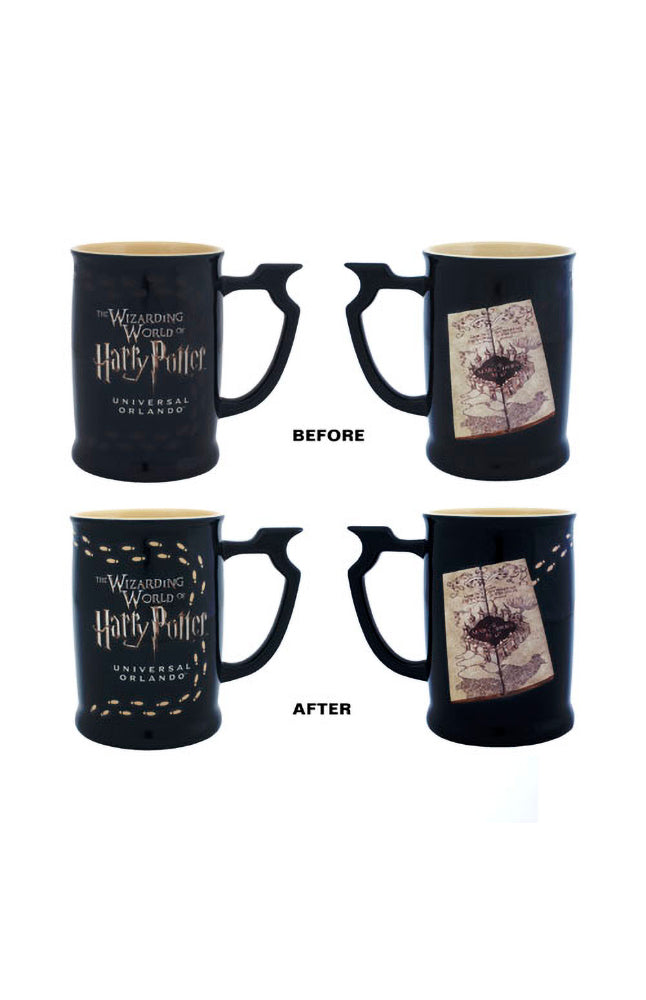 Marauder's Map Heat Reactive Mug