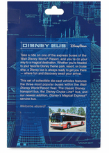 Cargar imagen en el visor de la galería, Disney Parks Bus Die Cast Vehicle Set 2 Pack
