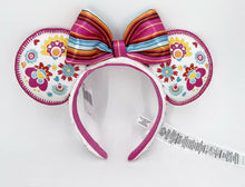Cargar imagen en el visor de la galería, Minnie Ears Exclusive Epcot Mexico Pavilion Flower 2022 Headband
