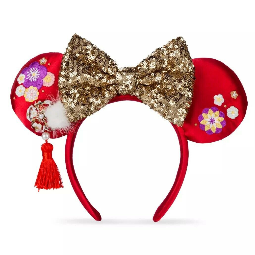 Disney Parks Lunar New Year Minnie Ear Headband