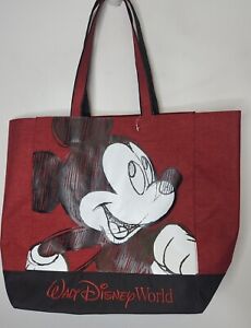 Walt Disney World Mickey Mouse Red Tote Bag