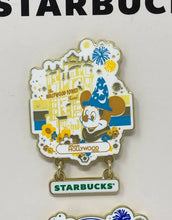 Load image into Gallery viewer, Walt Disney World 50th Anniversary Starbucks Disney Pin Set
